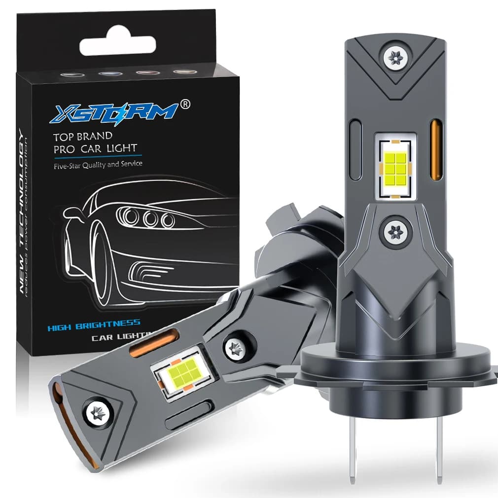 XSTORM H4 H7 Lampadine a LED 25000LM 70W Faro a LED Canbus Lampada alta/bassa 6500K 12V 24V Fari fendinebbia per auto Plug Play