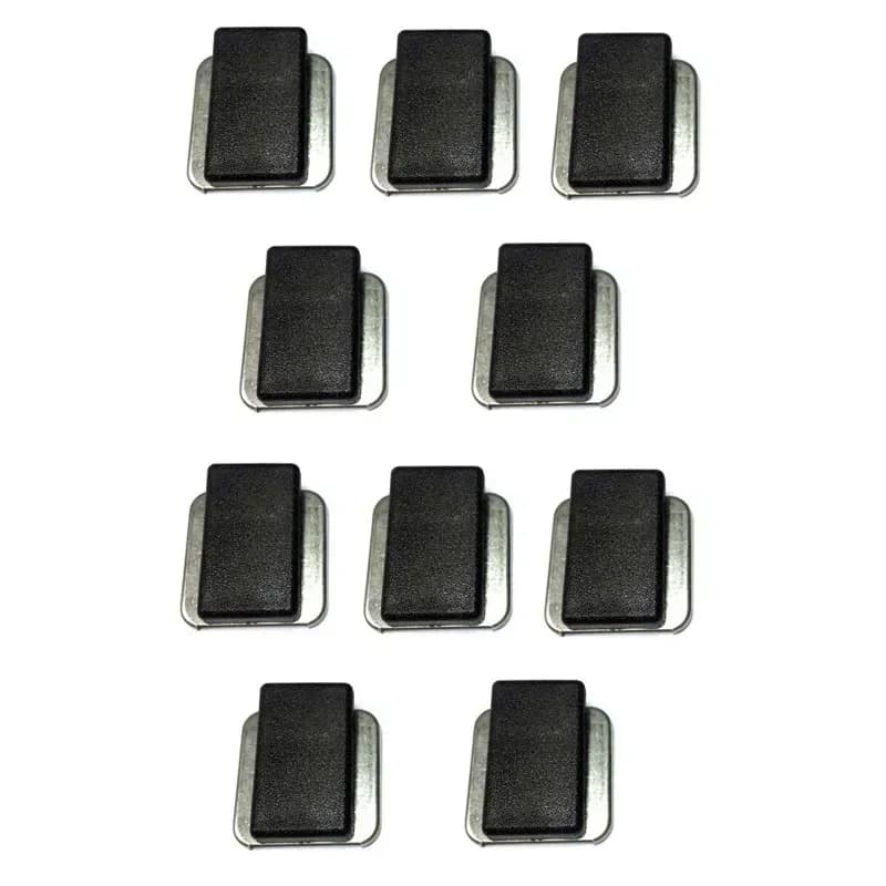 Lotto 10 pz Sostituzione Clip Da Cintura Palmare Altoparlante Microfono Per Motorola PMMN4013A 4021 4022 4013 4051 4025 Walkie Talkie