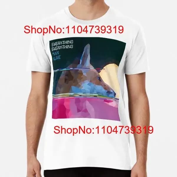 All Man Alive low poly d dalla S alla 5XL Made in AU USA T Shirt vintage Lavato Grafica traspirante Casual Unisex Morbido homme