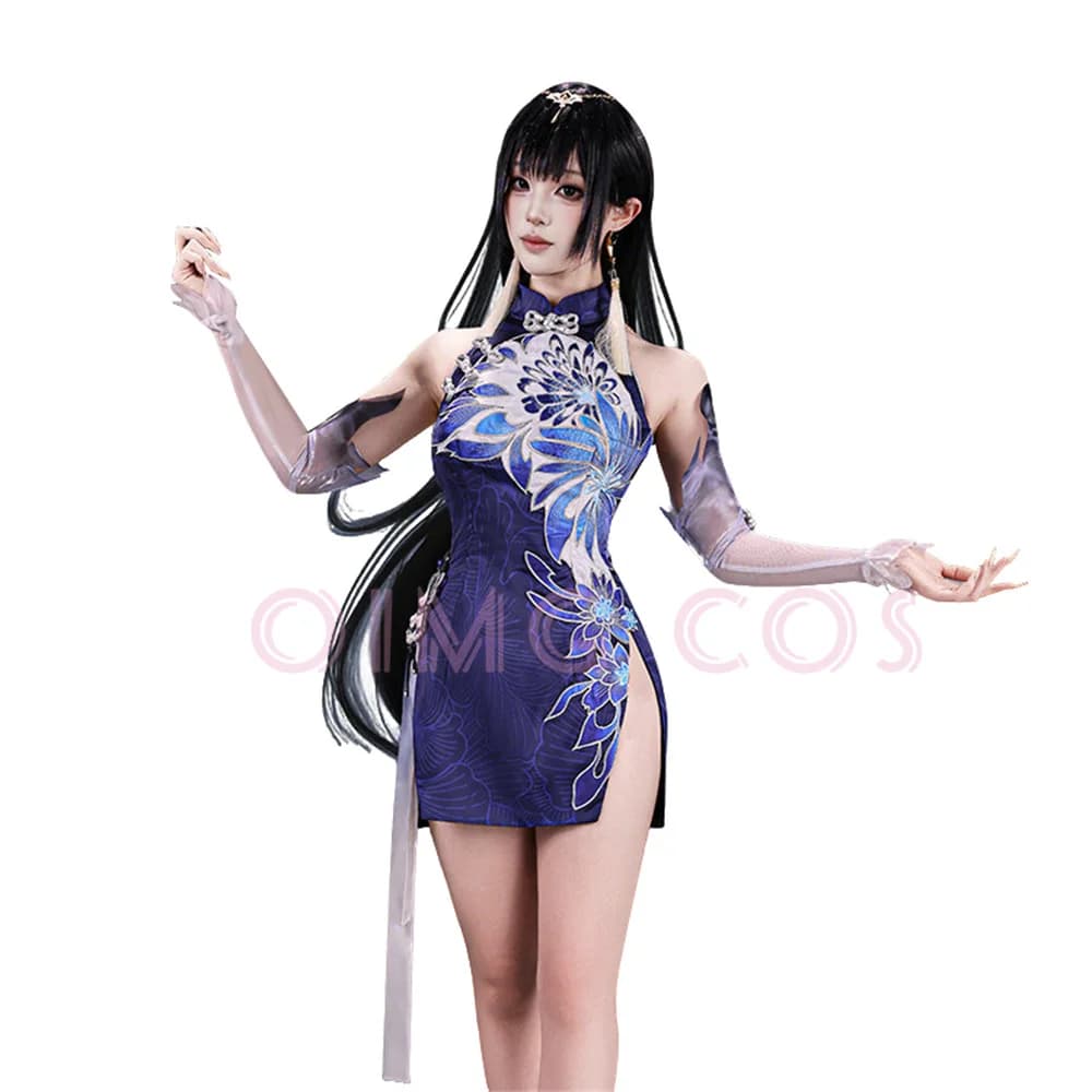 Costume Cosplay di Yin Ziping da Naraka Bladepoint, Uniforme per Carnevale, Costumi Anime per Halloween e Feste in Maschera