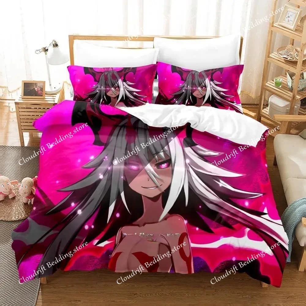 Mary Skelter Final Bed Linen Set, Available in Various Measures, for Adults and Children, Bedding Set and Bedding