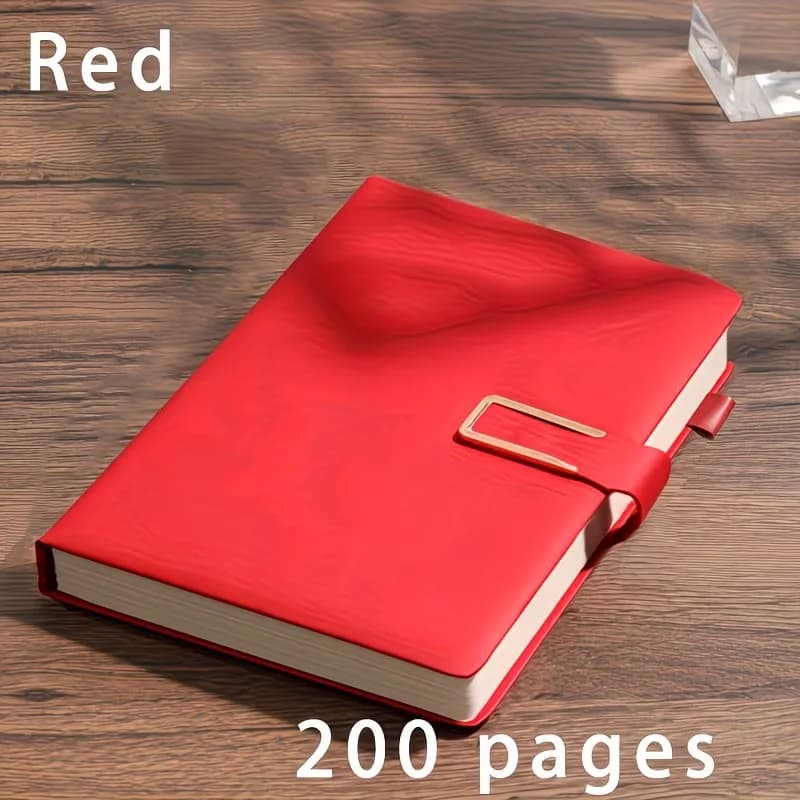 Personalized Vintage A5 Leather Notebook Soft Cover Ideal for Business Meetings College Life Journal Writing