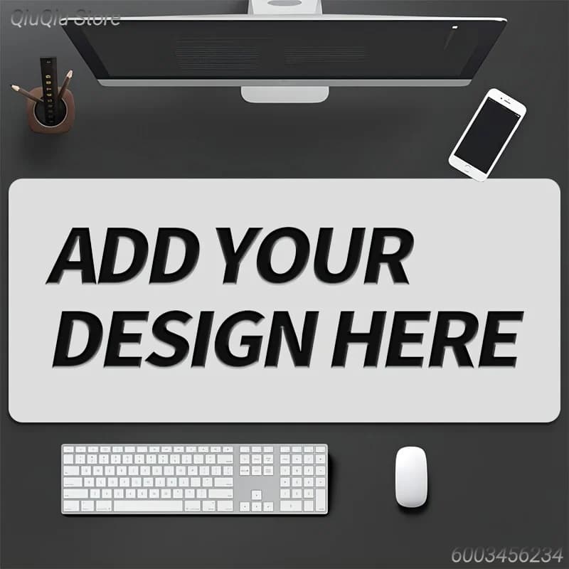Custom Gaming Mouse Pad Personalized Upload Photo Customized Large Desk Mat Mousepad for Office Home Birthday Gift Idea