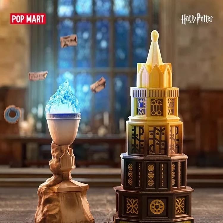 POP MART HARRY POTTER E THE GOBLET OF FIRE Serie Blind Box Toys Kawaii Anime Action Figure Sorpresa Mistero Box Bambole Ragazze