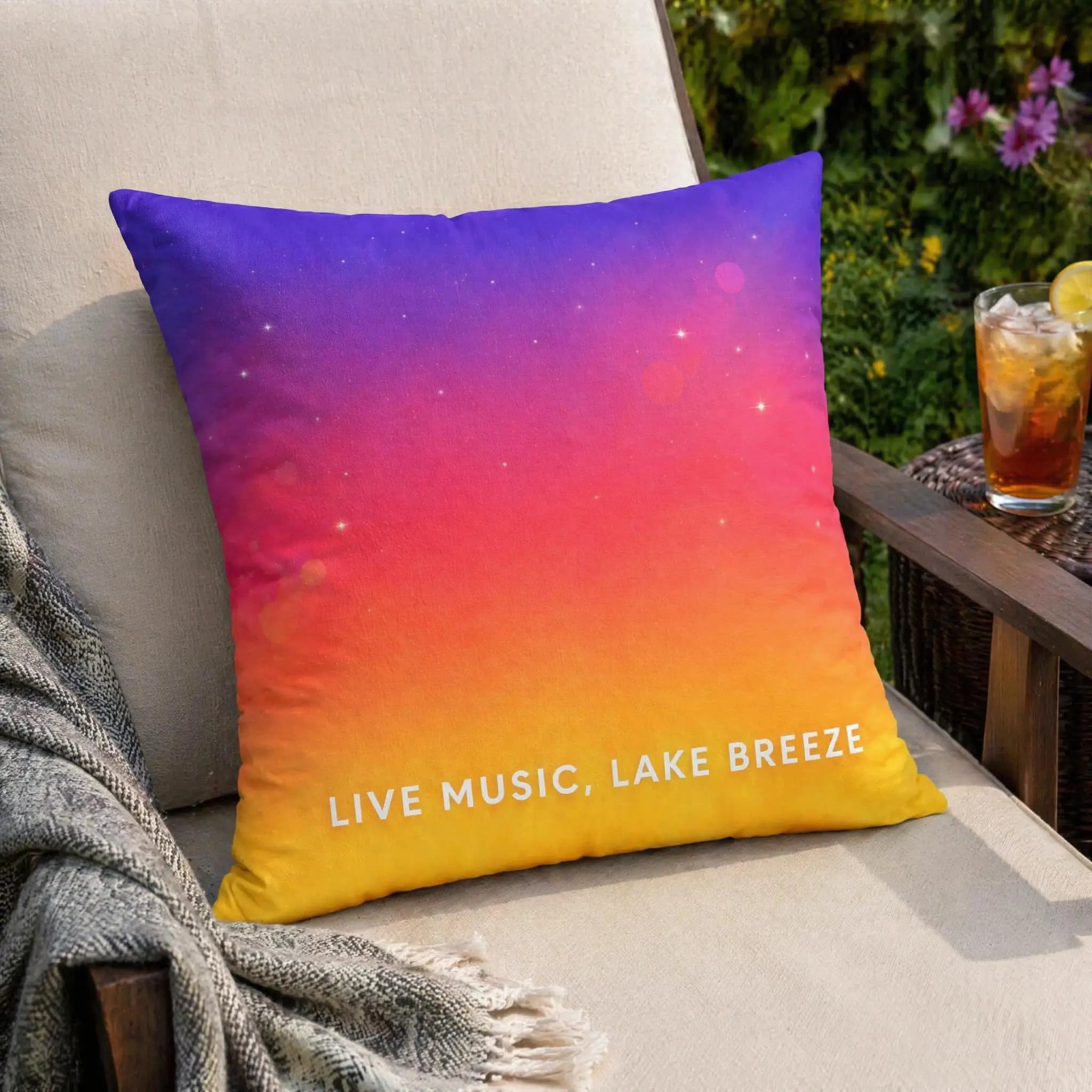 Summerfest 2026-World's Largest Music Festival Culture Pillow Cover, Suitable For Sofa Bedroom Decoration, Unique Holiday Gift