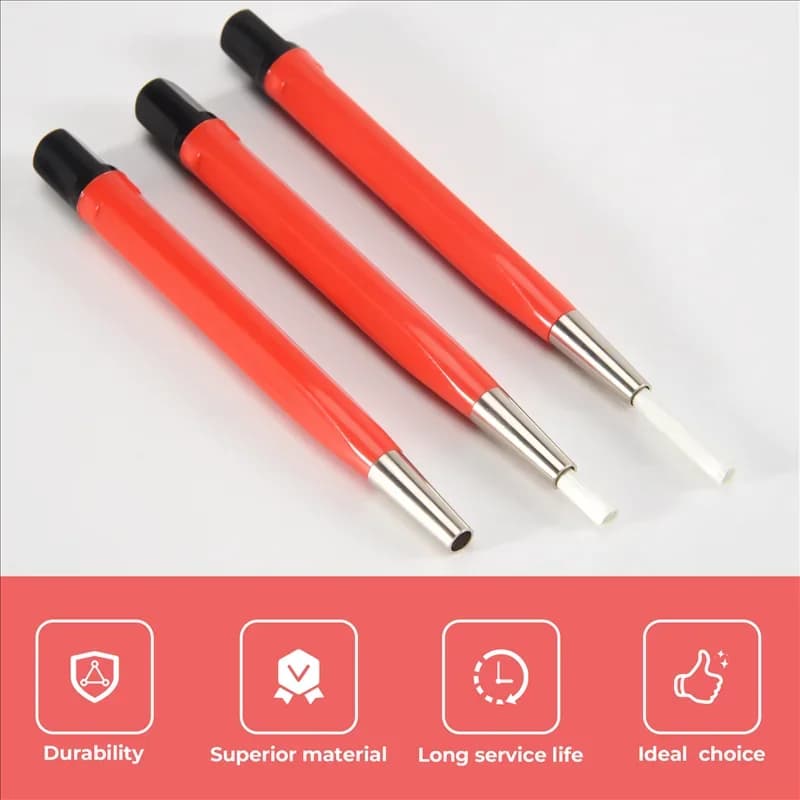 3Pcs Premium Fiberglass Cleaning Polishing Pen Set Anti Rust Corrosion Remover Tool for Jewelry Precision Surface Cleaner