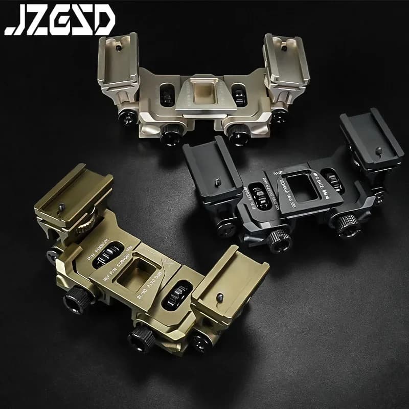 SOTAC Tattico MUM14 NVG Mount Modulare PVS-14 Adattatore per staffa per ponte binoculare per visione notturna L4G24 Supporto per casco Accessorio per la caccia