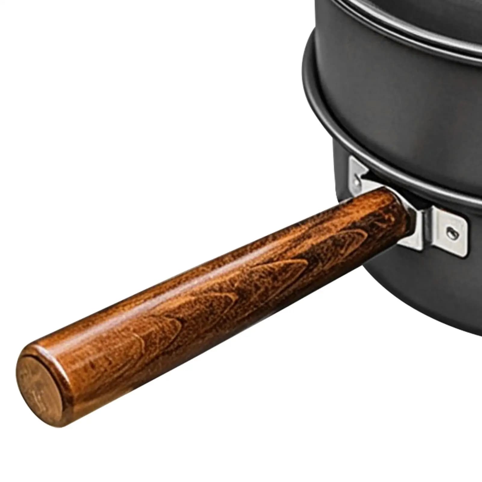 Pentola da campeggio leggera, grande, a doppio strato, con padella e vaporiera per 2-3 persone, ideale per picnic, escursioni e backpacking.