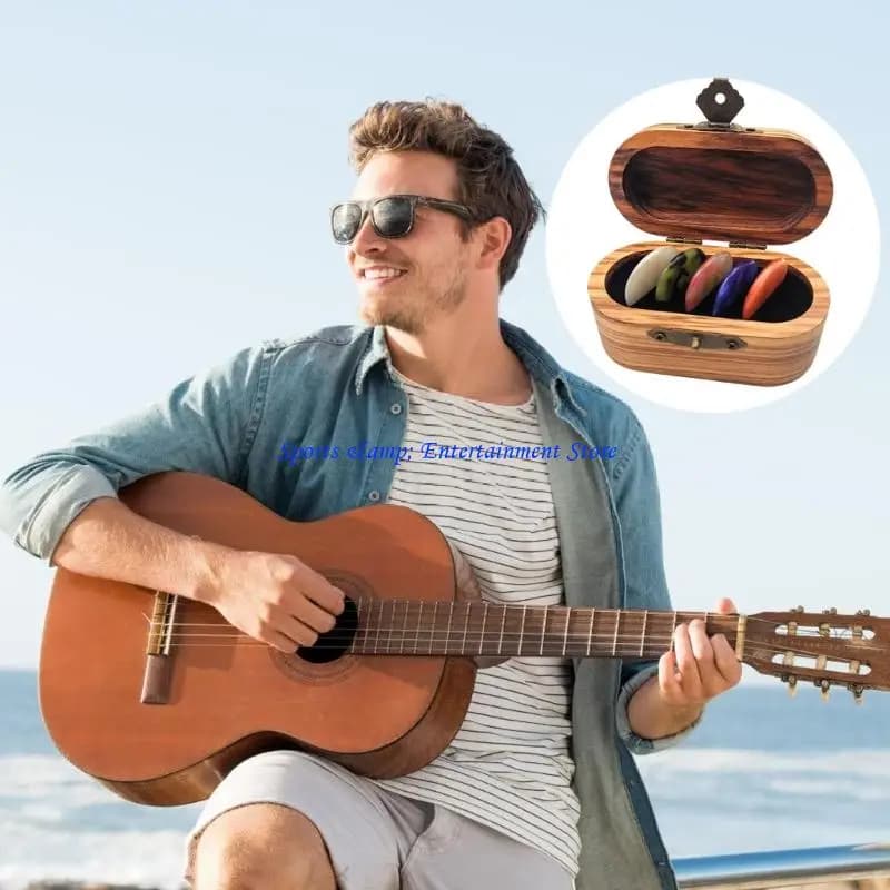 G7NF Confezione da 5 plettri per chitarra Set custodie decorative per plettri professionali