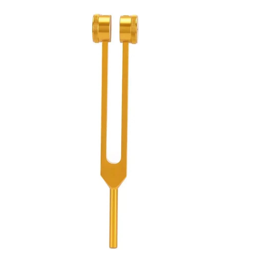 Ergonomic 128 Hz Tuning Fork Set Adjustable Aluminum Ear Cleaner and Vibration Tool Portable Reliever Stress