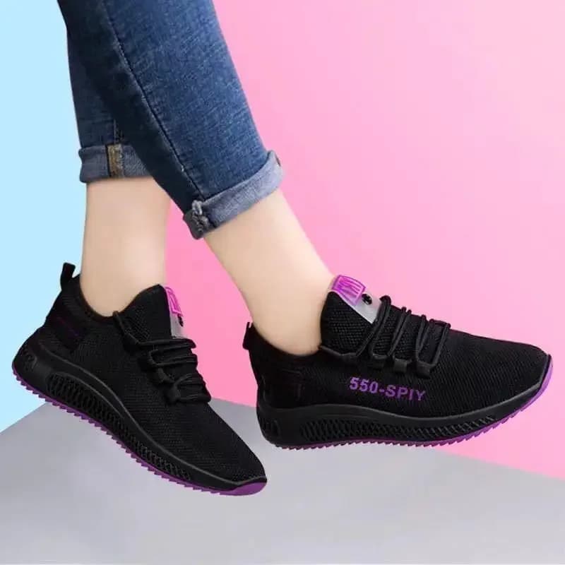 Scarpe da ginnastica da donna 2026 Primavera Hot Sale, sneakers basse da donna per esterno, in mesh traspirante, per camminata e jogging, scarpe da basket da donna