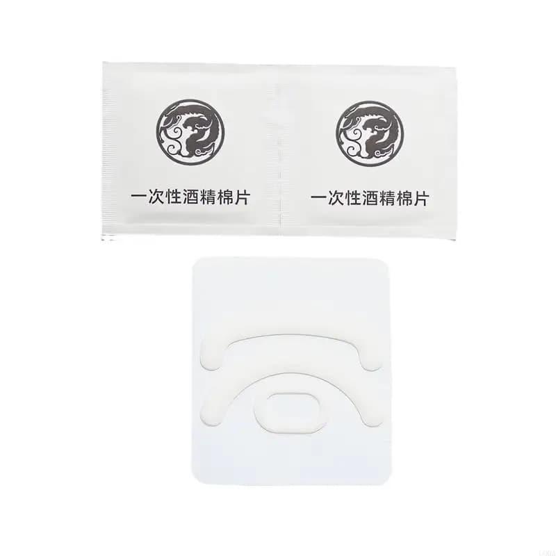 CORA 1Pack Ice Version Mouse Skates Pad Round Curveds Edges Mouse Feet Stickers for MOUSE-A Mouse