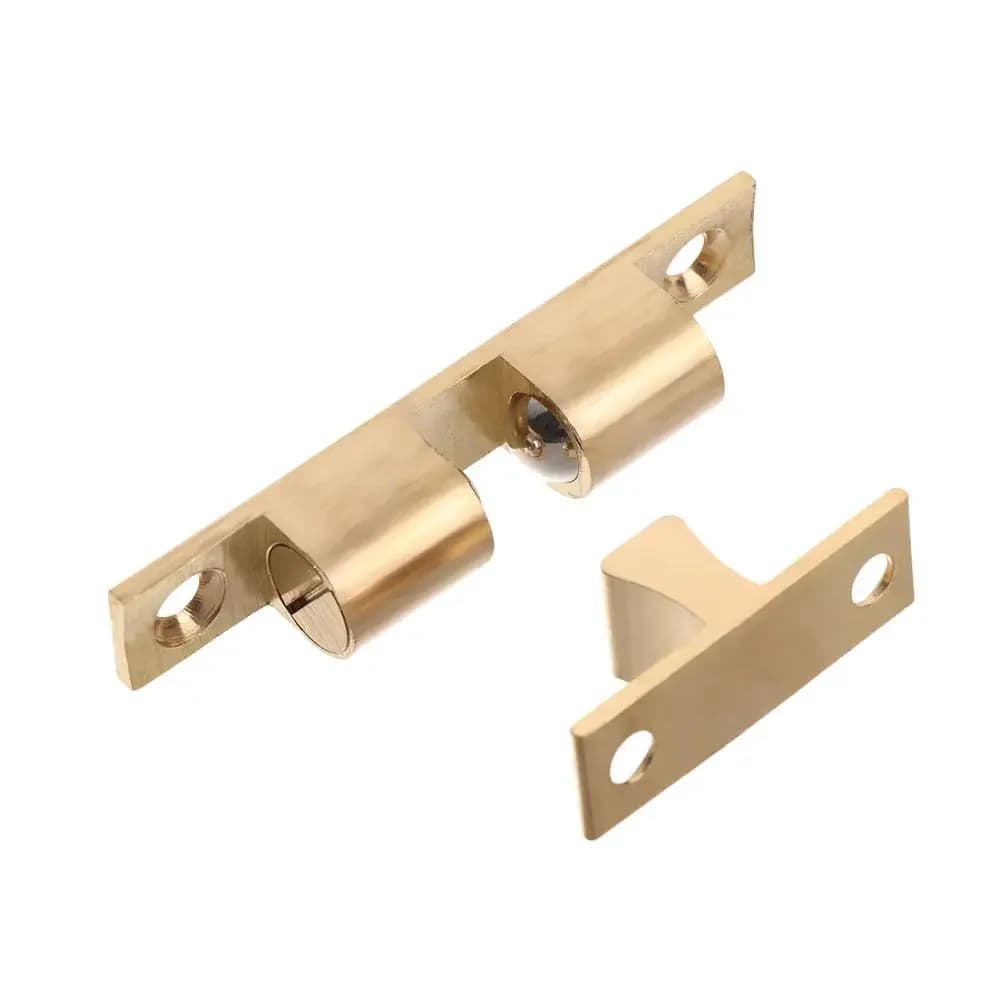 Hardware armadio serrature interne interruttore più vicino ottone ammortizzatore ammortizzatore armadio cattura armadio tappo serratura fibbia