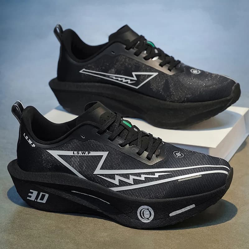 Men Marathon Running Shoes Carbon Plate Speciality Sports Outdoor Breathable Lightweight Women's Comfortable Athletic Sneakers