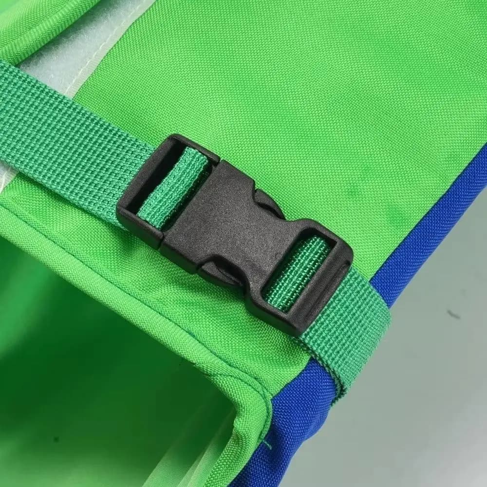 Shark Shape Dog Life Jacket Waterproof Breathable Pet Flotation Vest Towable Adjustable Puppy Safety Vest Lake Boating