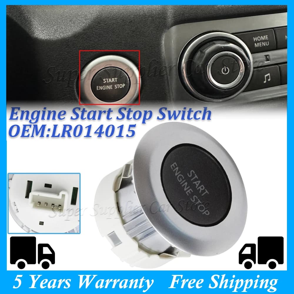 LR014015 Per Land Rover Discovery 4 2010-2016 Range Rover Sport 2010-2013 Nuovo Pulsante di Avviamento/Spegnimento Motore Senza Chiave