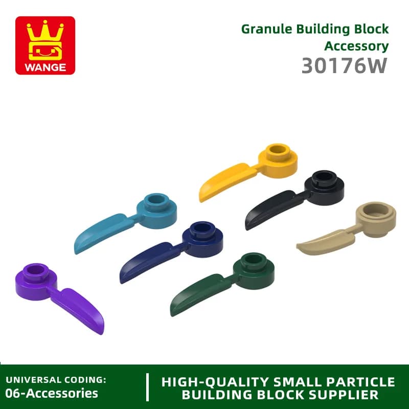 540 Pz/lotto NO.18841 Rotondo 1x1 Con 1 Foglie di Bambù Blocco Moc Accessori di Colore Compatibile con il Mattoni FAI DA TE Giocattolo Per Bambini assemblaggio