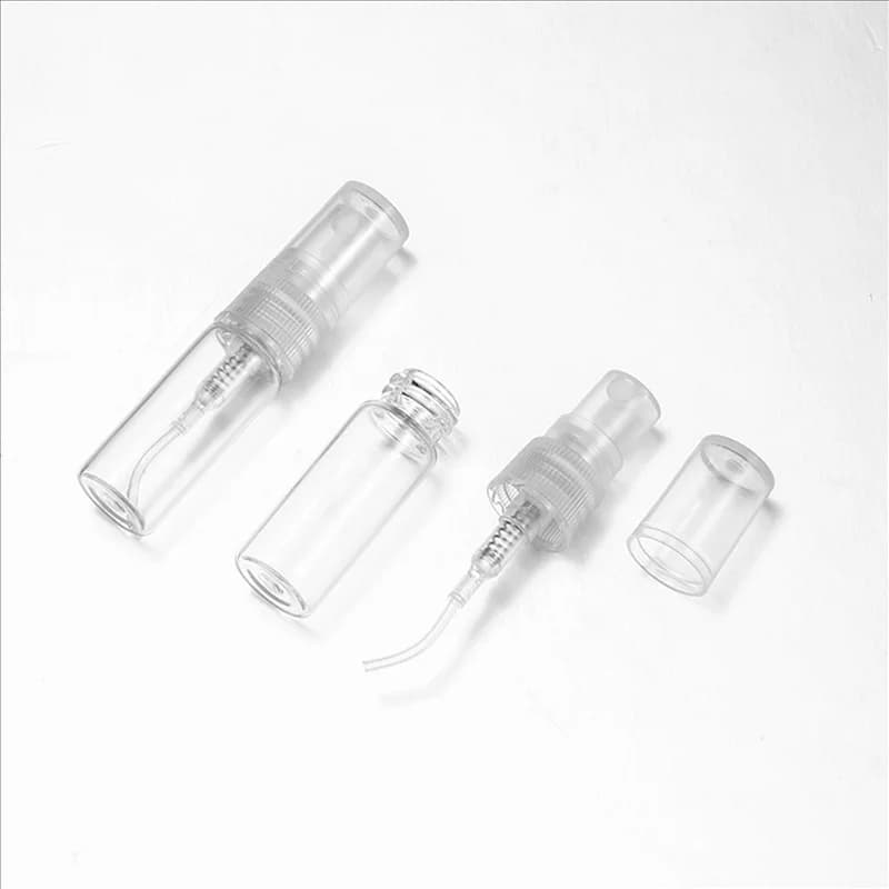 【Vendita calda!】 Flacone spray da 240 pezzi da 3 ml Piccolo imballaggio cosmetico Atomizzatore Bottiglie di profumo Atomizzazione Spray Contenitore liquido per Trave