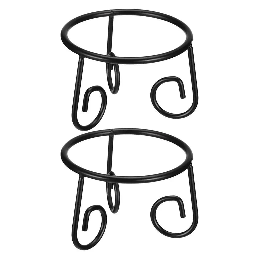 2 Pezzi Supporto in Metallo per Sfera di Cristallo, Base Stabile a Treppiede per Esposizione di Sfere da Giardino, Supporto per Globo da Esterno per Cortile e Patio