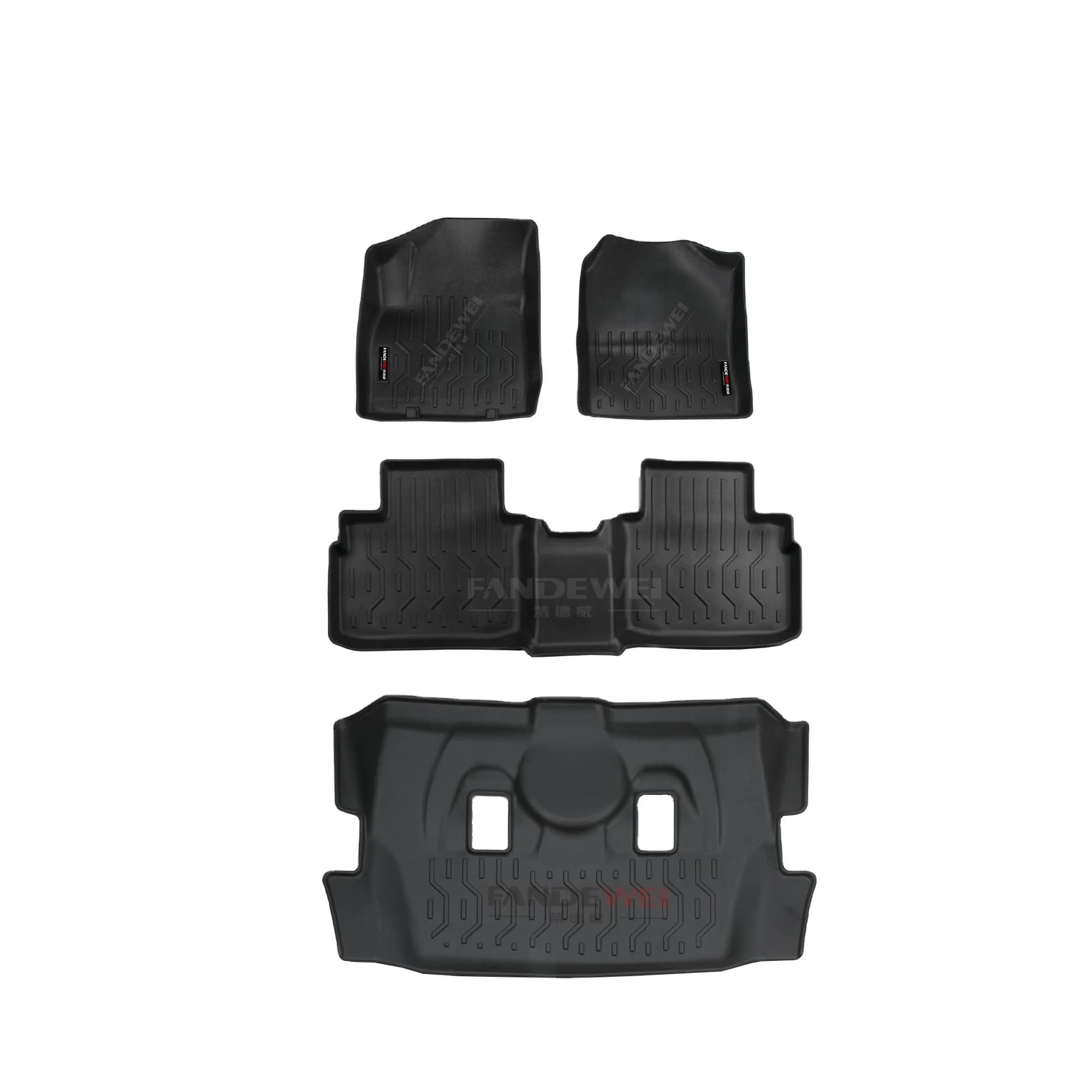 Tappetini per auto in gomma Tpo di vendita calda Accessori per auto Tappetini per auto da utilizzare per il cliente TOYOTA Veloz/Avanza