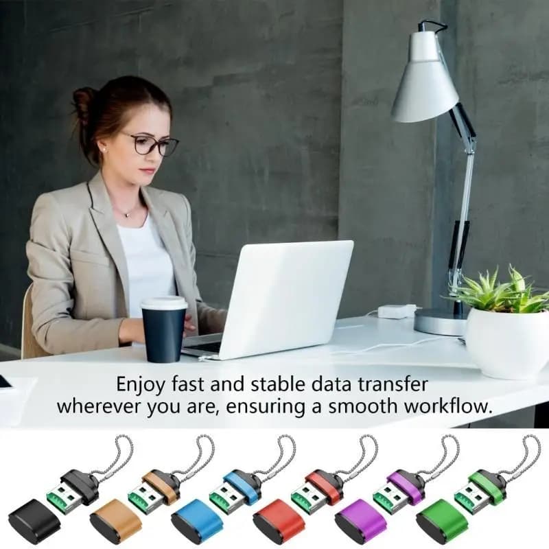 Lettore schede per adattatore per scheda memoria 652F per laptop Lettore schede memoria USB 2.0