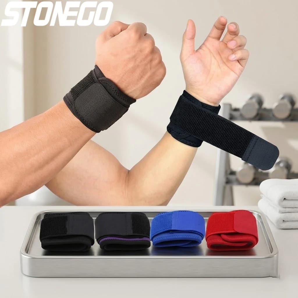 Fasce di Supporto per Polso e Mano, Bracciali Sportivi per Fitness e Palestra