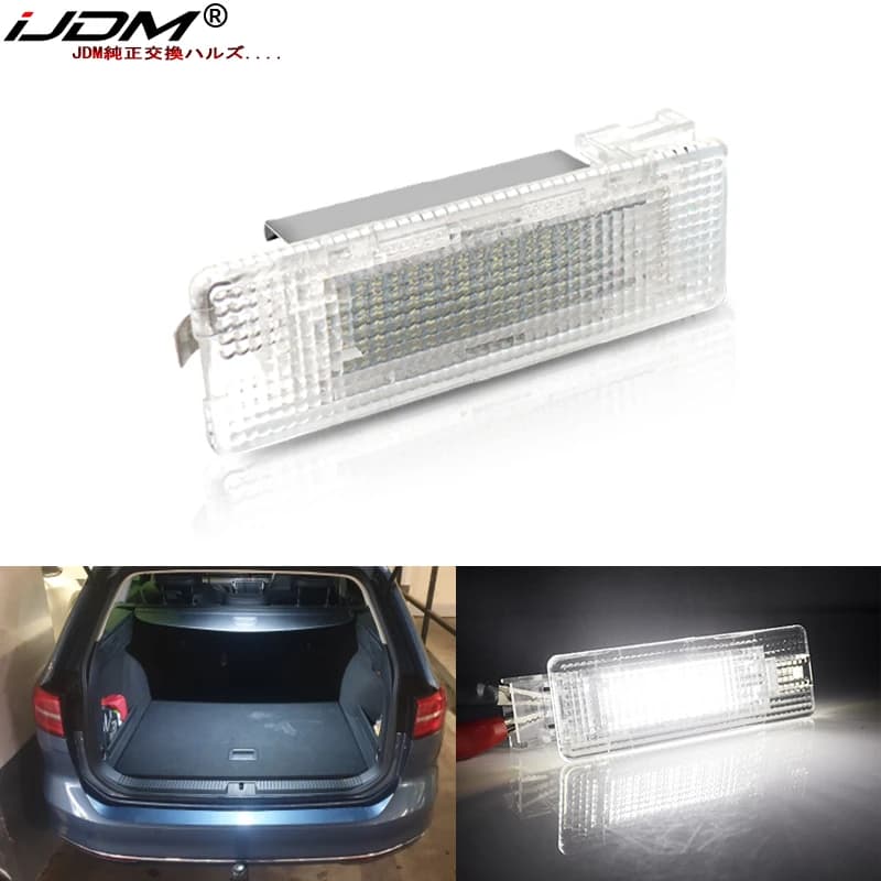 1PC Car white LED Luggage Compartment Trunk Boot Lights For VW Golf MK5 MK6 MK7 Passat B6 B7 B8 CC Scirocco Jetta Touran Touareg