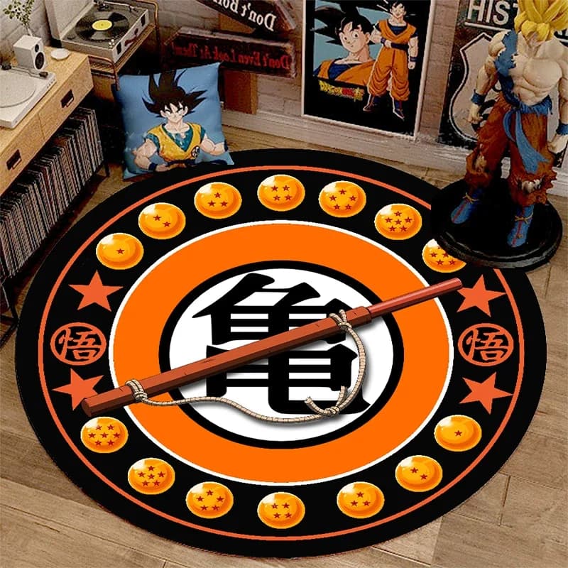 Tappetino Anime Dragon Ball Goku Majin Buu, Accessori per la Casa, Tappeti Antiscivolo per Bagno, Soggiorno, Camera da Letto, Decorazione, Regalo Festivo