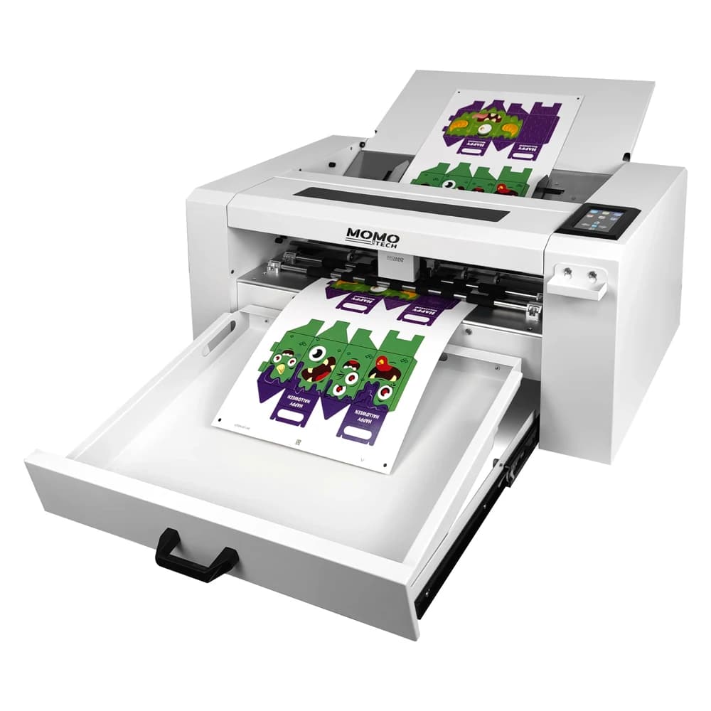 Taglierina per etichette adesive in vinile di carta Plotter grafico a doppia testa Macchina per fustellatura con servomotore ad adsorbimento automatico per lamiere