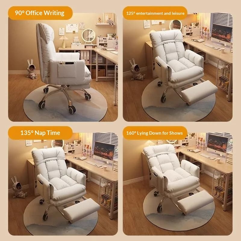Sedie da gioco Divano Scrivanie Sedie ergonomiche per ufficio Sedentario Non stanco Comodo Fauteuil De Bureau Forniture per ufficio domestico