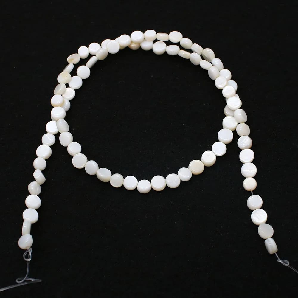 Natural freshwater mother of pearl heart shaped loose spacer beads for jewelry making DIY necklace accessories