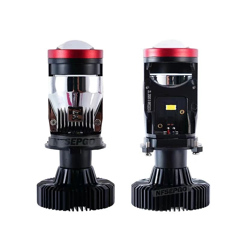 Lampada Y7S da 120 W H4 LED Mini lente per proiettore 3000 K + 4300 K + 6000 K Lampadina per automobili 25000LM Triple colori in un corpo Canbus Faro