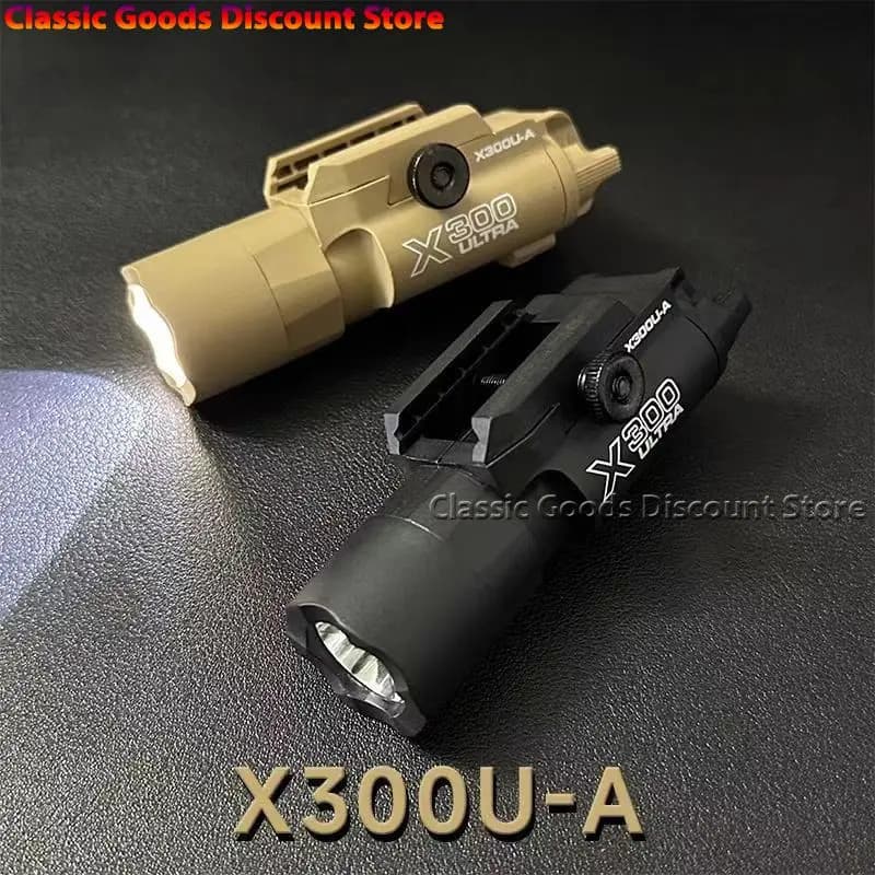 Luce tattica X300 X300U Nylon Pistola Pistola Stroboscopica HA CONDOTTO LA Luce Misura 20mm Rail Airsoft Appeso Torcia Da Caccia
