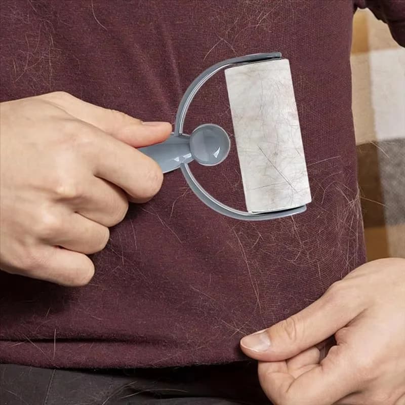 HRBAJ-Lintroller per vestiti Rimozione lanugine Vestiti Rullo adesivo Dormitorio Casa Viaggio Tappeto Divano letto Uso Strumento per lavanderia