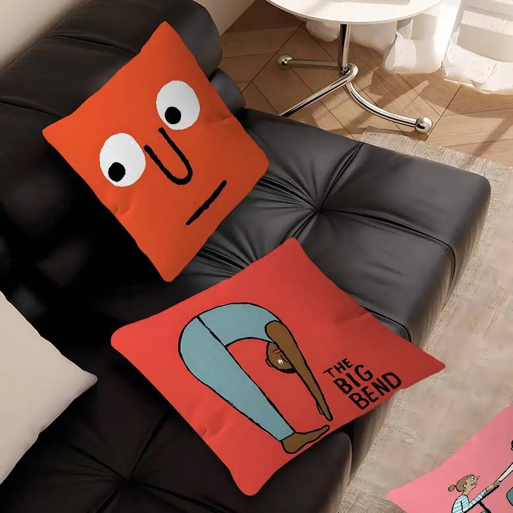 Arte estetica J-Jean J-Julliens Cuscino Anime Cuscino Divano letto Testa Cuscino Fodera per cuscino 45x45 cm Moda