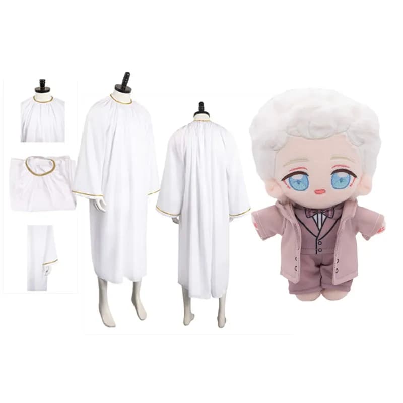 TV Good Omens Crowly Angel azirapale Roleplau Costume Cosplay man woman Robe outfit Halloween Carnival Partty Suit