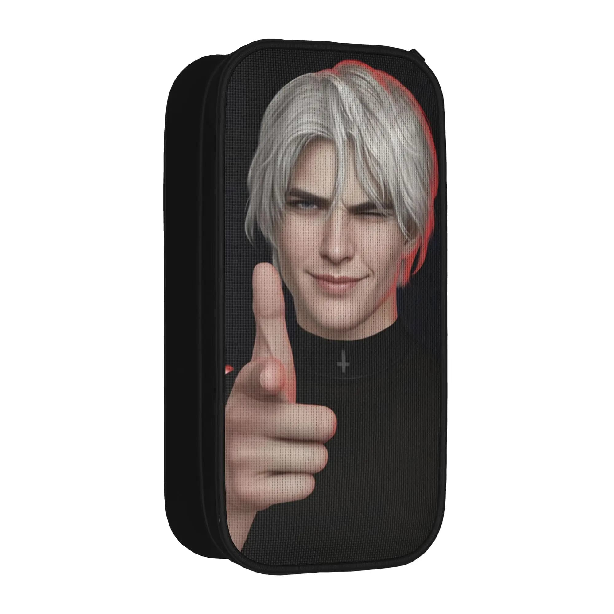 Romance Club Stories I Play Xander van Hayes Pencil Case Pencil Box Pen for Girls Boys Big Capacity Bag School Zipper Stationery