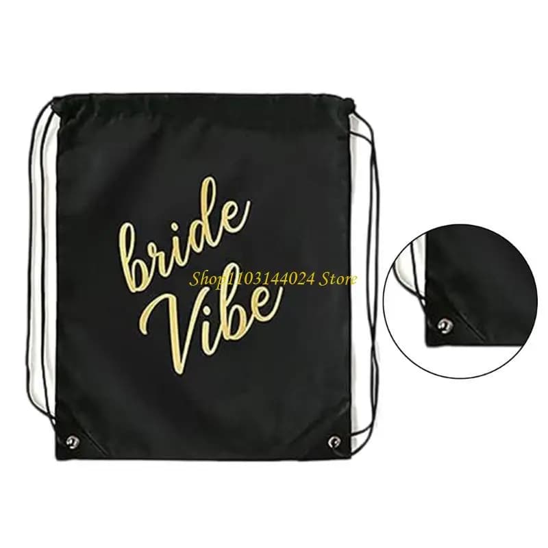 N5ke Versatile Wedding Culleting Borse con stampa per spose, damigelle e doccia da sposa eventi