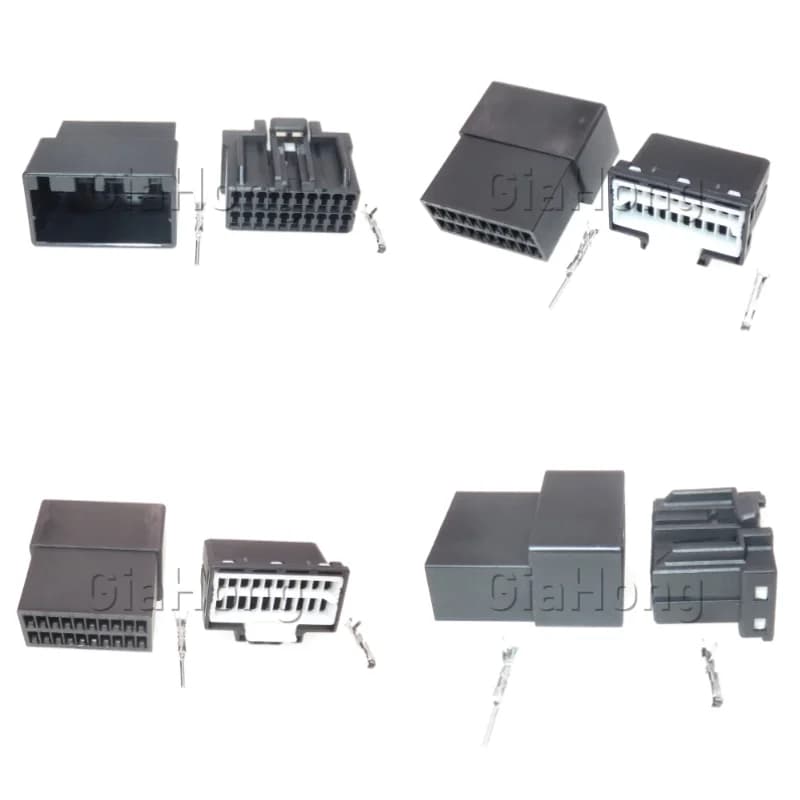 1 Set 20 Ways 175975-2 179254-2 Automotive Connector 175967-2 AC Assembly Wire Adapter with Terminal Car Injector Wiring Socket