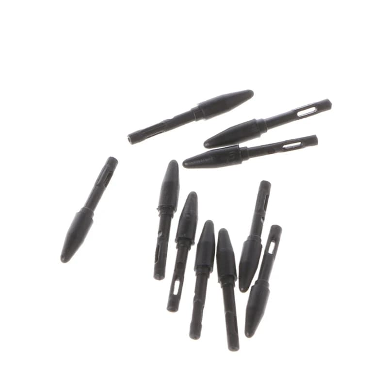 Pennini per penna stilo Punte di ricambio attive per tablet grafiche digitali P68 P80 Nero con rimozione 10 pezzi