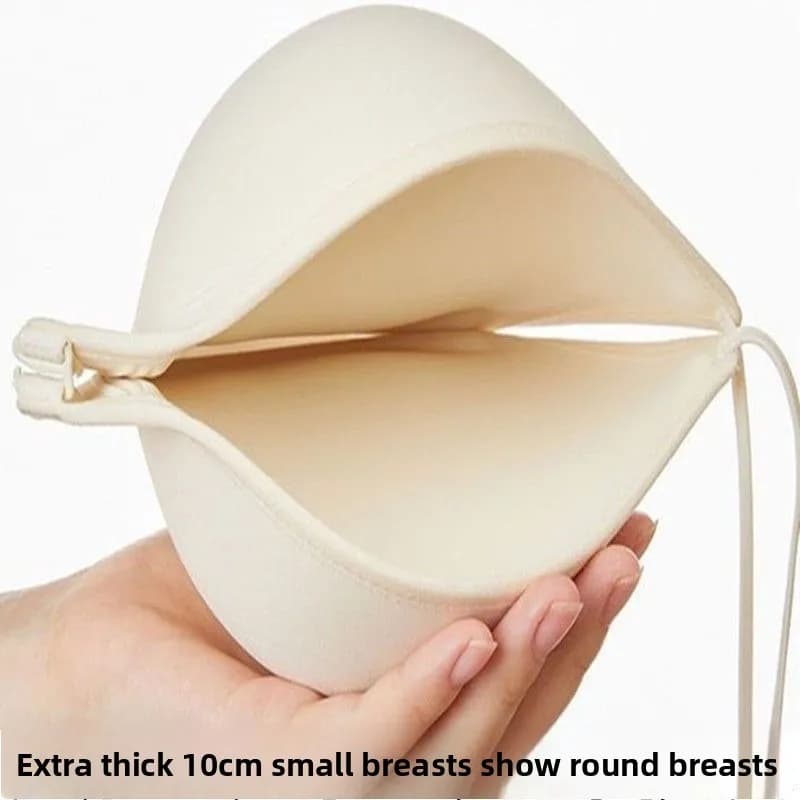 Reggiseno push up a triangolo definitivo da 10 cm: gancio frontale, scollatura profonda e schiena invisibile - Sollevamento sexy per petto piccolo, comfort estivo
