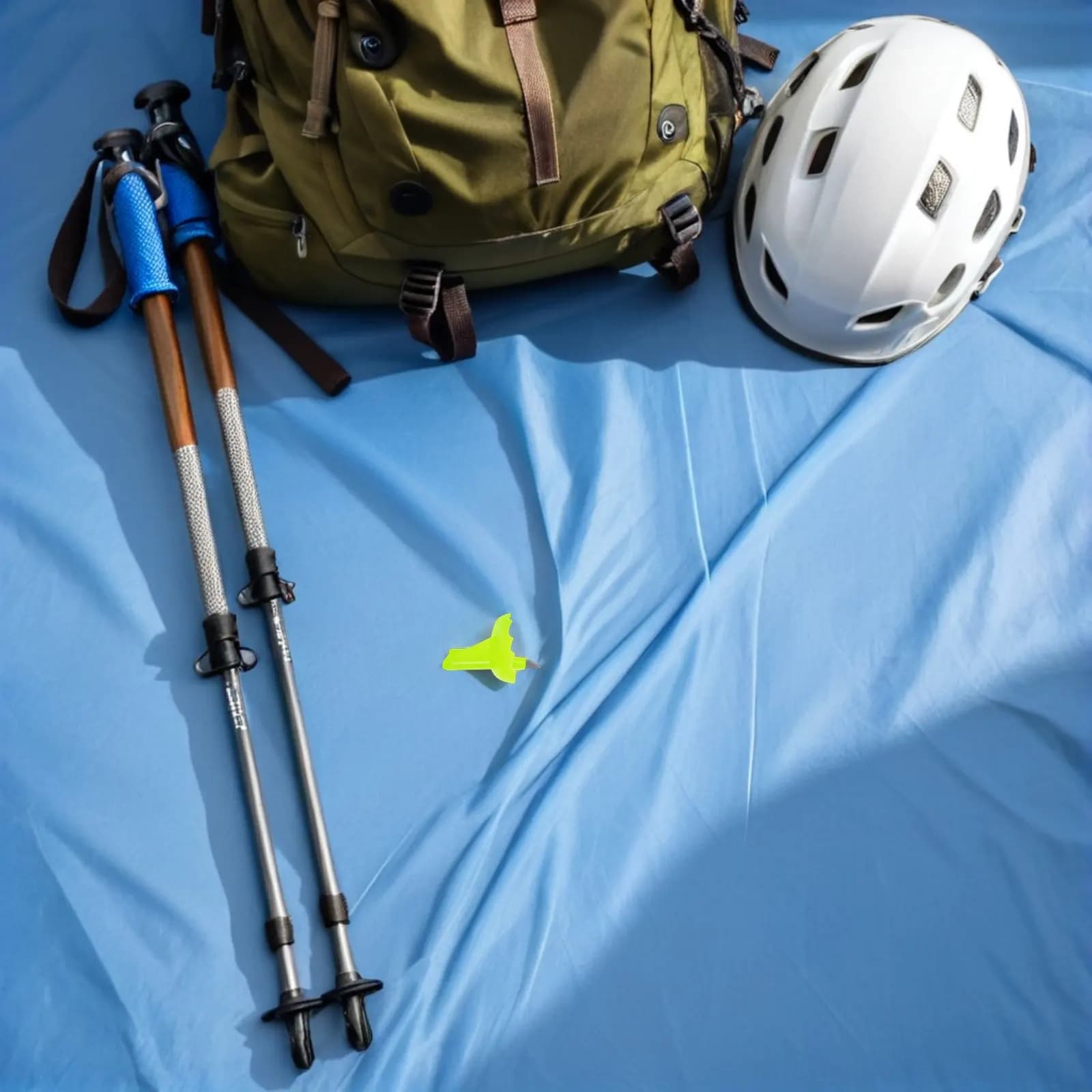 2 Pieces Universal Spare Parts in Tungsten Carbide for Ski and Trekking Sticks, Anti-slip Covers for Outdoor Hiking