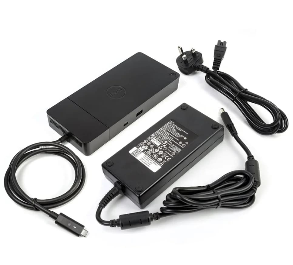 Hub USB-C per laptop in metallo originale per docking station di alimentazione Dell WD19S 130 W con funzione di ricarica
