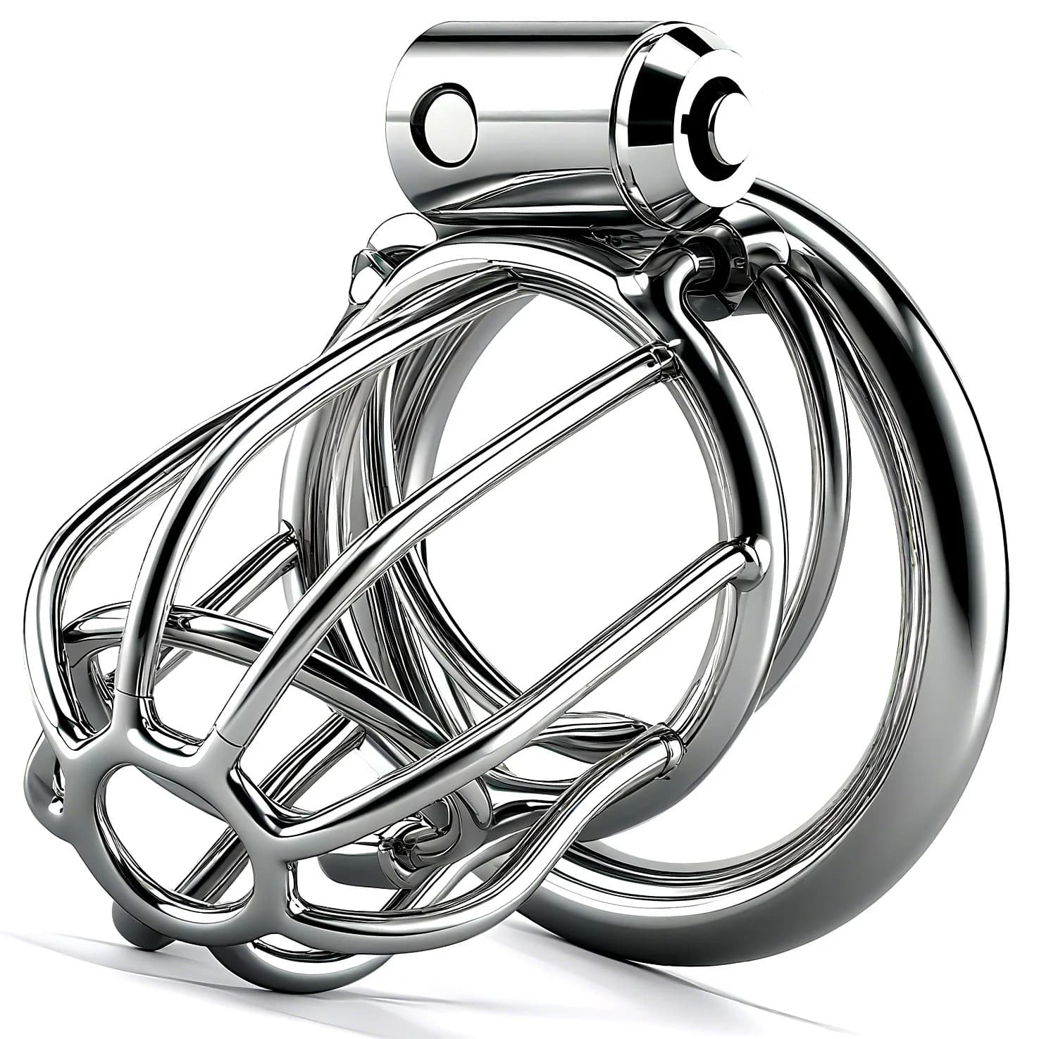 Sexy Adult Man Chastity Cage Metal Male Chastity Device Sissy Cock Cage with Chastity Belt Cock Ring Sex Toys for Men