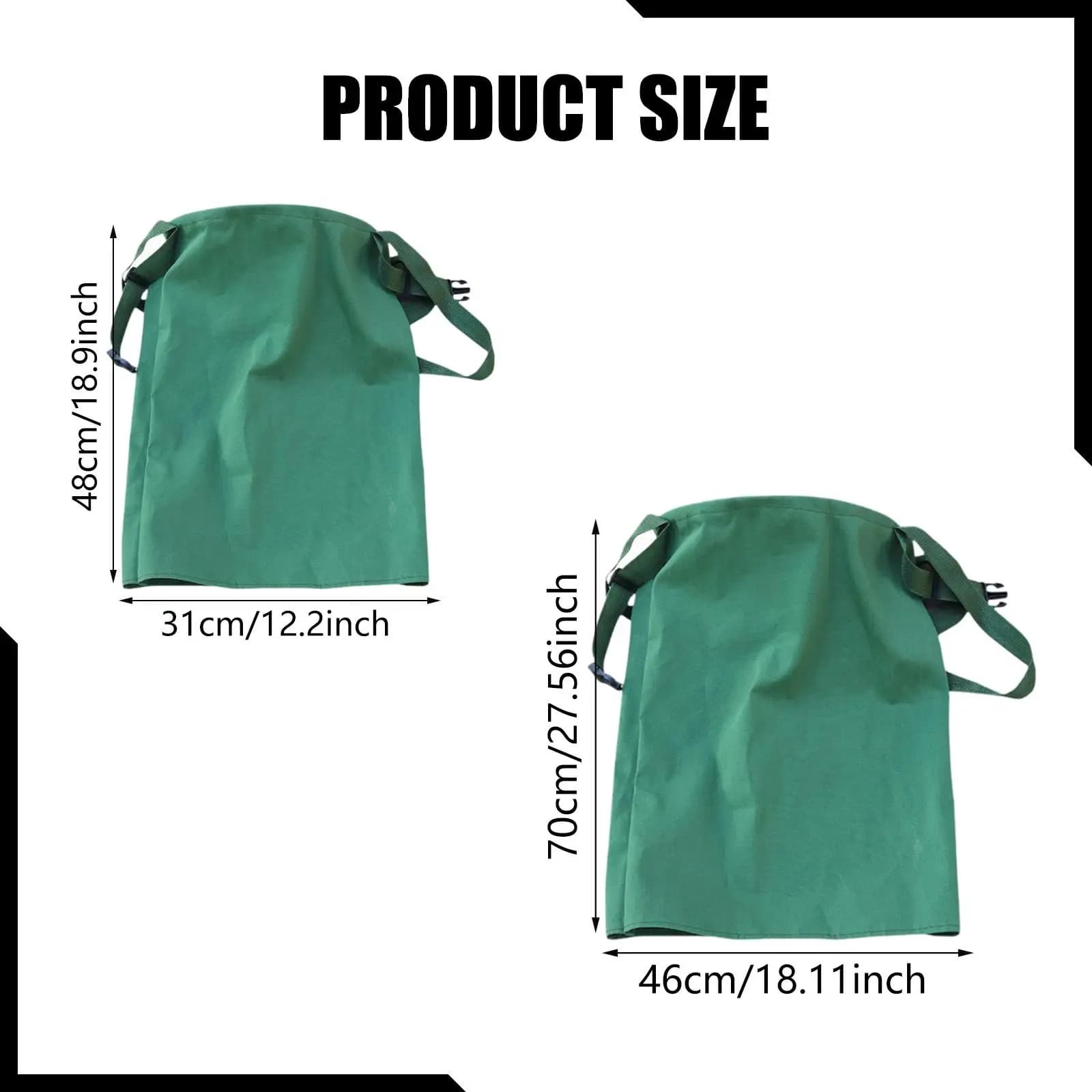 Large Capacity Fruit Picking Bag Adjustable Canvas Storage Pouch Multi Purpose Bag Holder Tools for Outdoor Orchard Farm