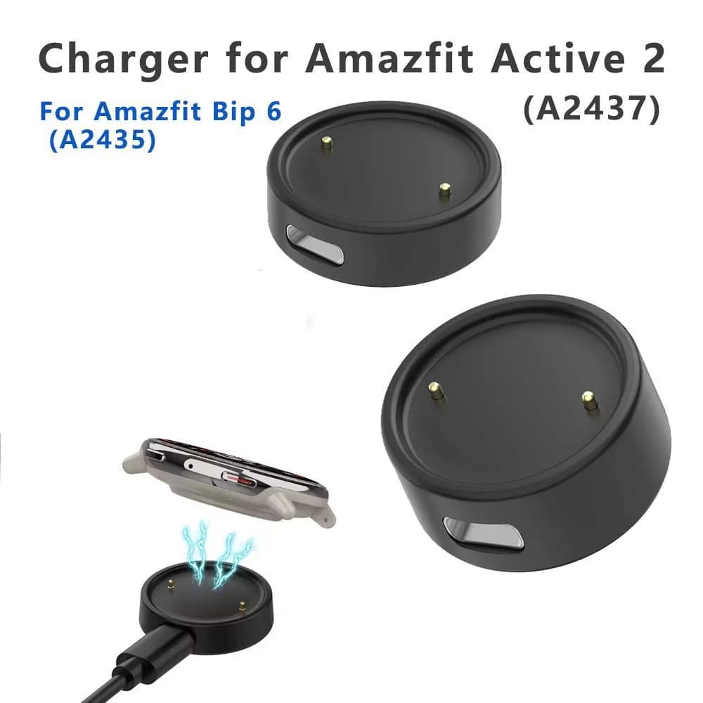 Caricabatterie per Amazfit Active 2 (A2437) Caricabatterie sostitutivo per smartwatch