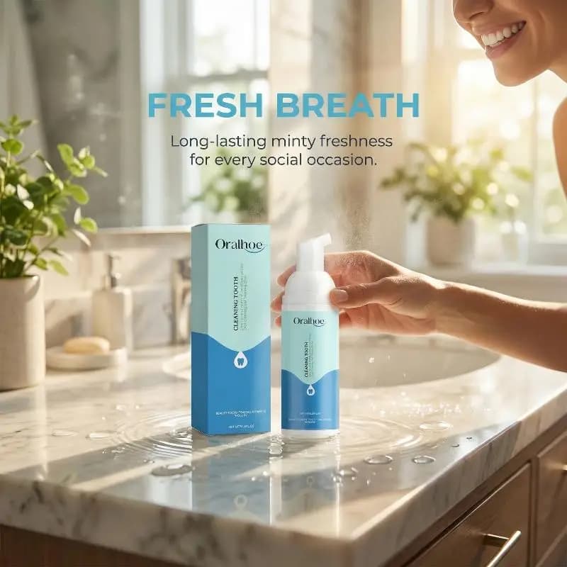 Dentifricio Gel Sbiancante, Rimuovi Macchie Ostinate, Cura delle Gengive, Alito Fresco, Pulizia Orale per Denti Sensibili, Uso Domestico