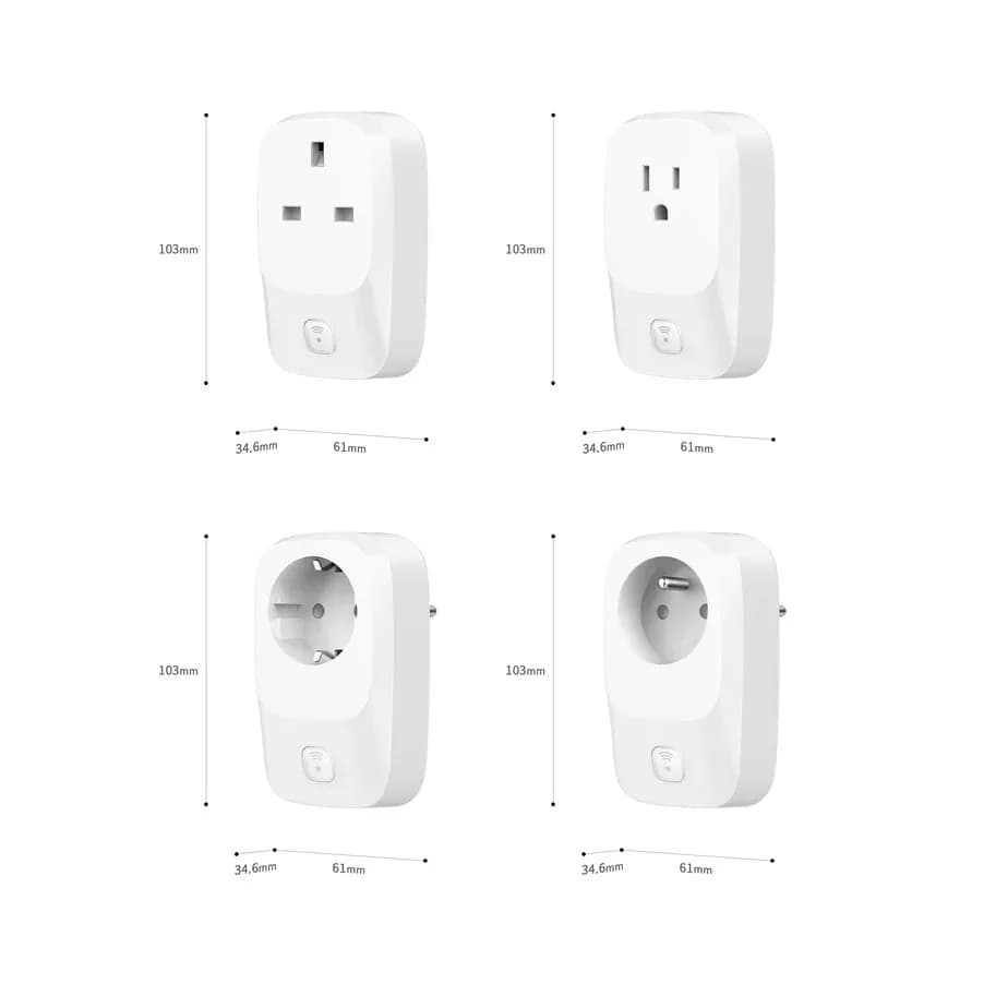 Smart Plug LW005-MP per LoRaWAN ® Spina intelligente e presa LoRaWAN per il monitoraggio e il controllo dell'energia remota