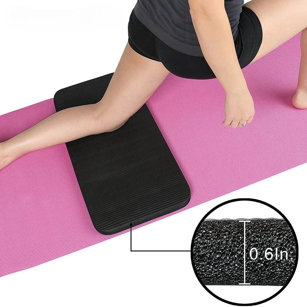 Tappetino per Yoga Extra Spesso 1,5 cm, Antiscivolo, in Schiuma, per Fitness, Crossfit, Pilates, Allenamento, Sport, Plank, Attrezzatura da Palestra
