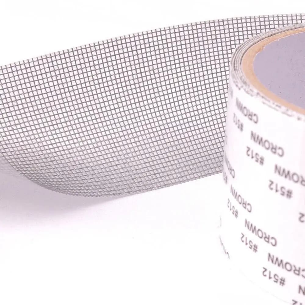 Durable 5cm Window Screen Repair Tape Self Adhesive Anti Insect Mosquito Mesh Tape Net Door Fix Patch